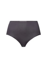 HANRO - Cotton Seamless Maxislip, höherer Bund, für Damen - 2183 BLACK PEARL