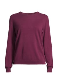 GALERIA - Cashmere Pullover "Norwegen", Rundhals-Ausschnitt, für Damen - BLACK