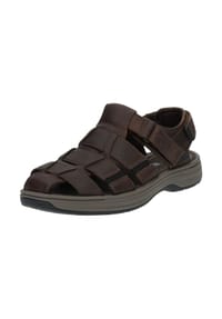 CLARKS® - Leder Sandalen - Dunkelbraun