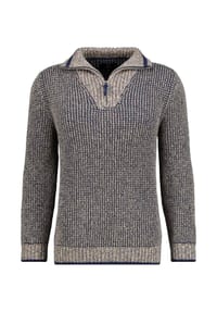 RAGMAN - Pullover, Baumwolle, für Herren - 183 TAUPE BLAU