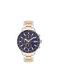 SPEARS & WALKER - Herren Chronograph bicolor Edelstahl bicolor - silber/gelbgold