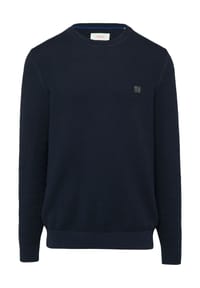 s.Oliver - Strickpullover, Baumwolle, für Herren - 9500 GREY/BLACK