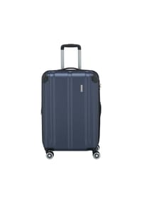 travelite City - City M 4-Rollen Trolley 68 cm - marine