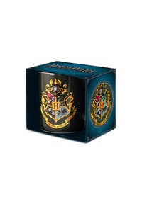 LOGOSHIRT® - Mug Harry Potter - Hogwarts Logo - blaugrün