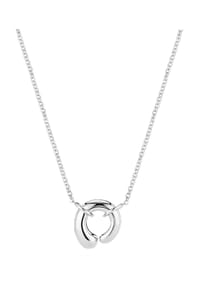 SIF JAKOBS JEWELLERY - Damen Kette mit Anhänger, 925er Silber - SILBER