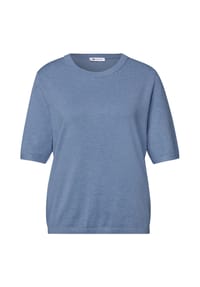 Street One - Feinstrickpullover, Rundhals, für Damen - 17934 NO BLUE MEL.
