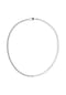 GIORGIO MARTELLO MILANO Collier Panzerkette, schwarzer Achat oder Perle, Silber 925 Bild 2