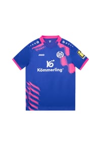 JAKO - Auswärtstrikot Mainz 05, 2025/26, für Kinder - LILA/PINK
