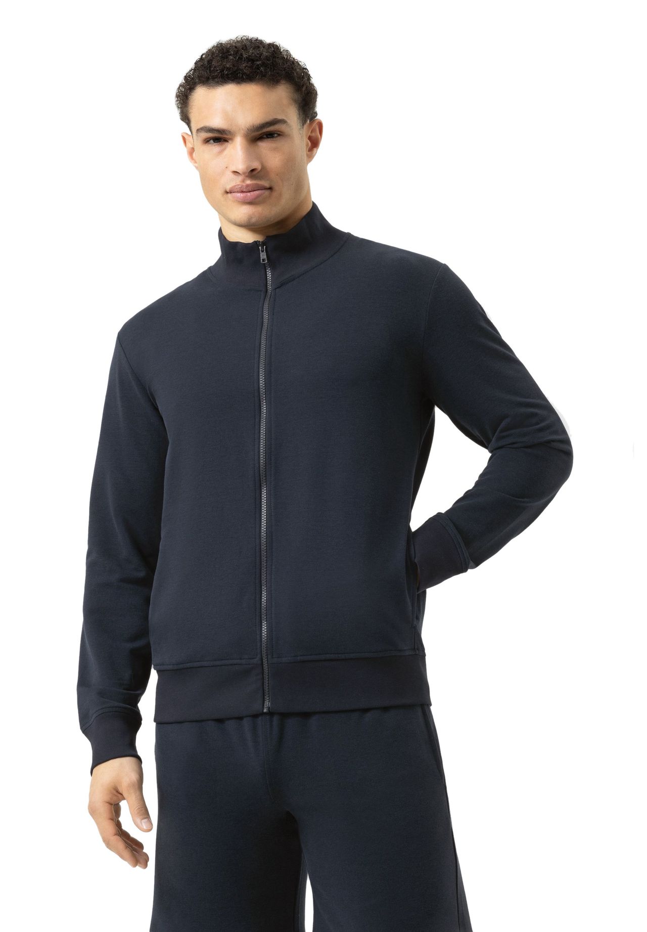 Mey Lounge-Jacke, FüR Herren, Blau, Xxl