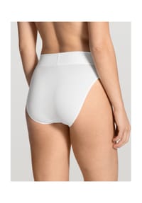 CALIDA - Damen Slip im Doppelpack, high waist Elastic Duopack - black and white