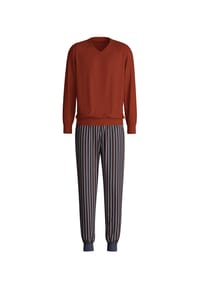 CALIDA - Schlafanzug Cotton Spezial, Baumwolle, für Herren - 549 DARK GLEN