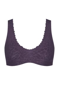 sloggi - Zero Feel Lace 2.0 Bralette, bügellos, Spitze, stützend, für Damen - BLUEBERRY