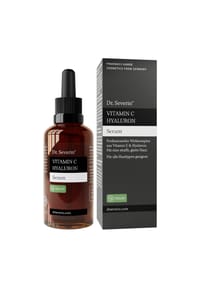 Dr. Severin® Serum - Vitamin C Hyaluron Serum mit hochwirksamer Feuchtigkeitsformel - orange-dunkelbraun