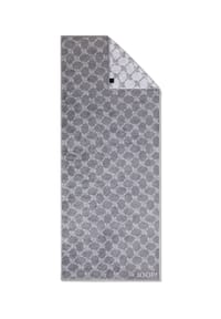JOOP! CLASSIC CORNFLOWER Saunatuch 80x200 cm, Silber - JOOP! CLASSIC CORNFLOWER - Anthrazit
