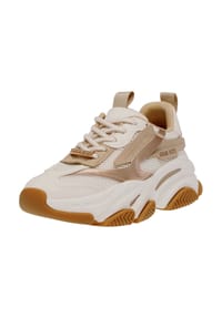STEVE MADDEN - Lederimitat/Mesh Sneaker - Weiß