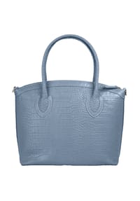 Cluty - Handtasche Echt Leder, Made In Italy - alt-rosa