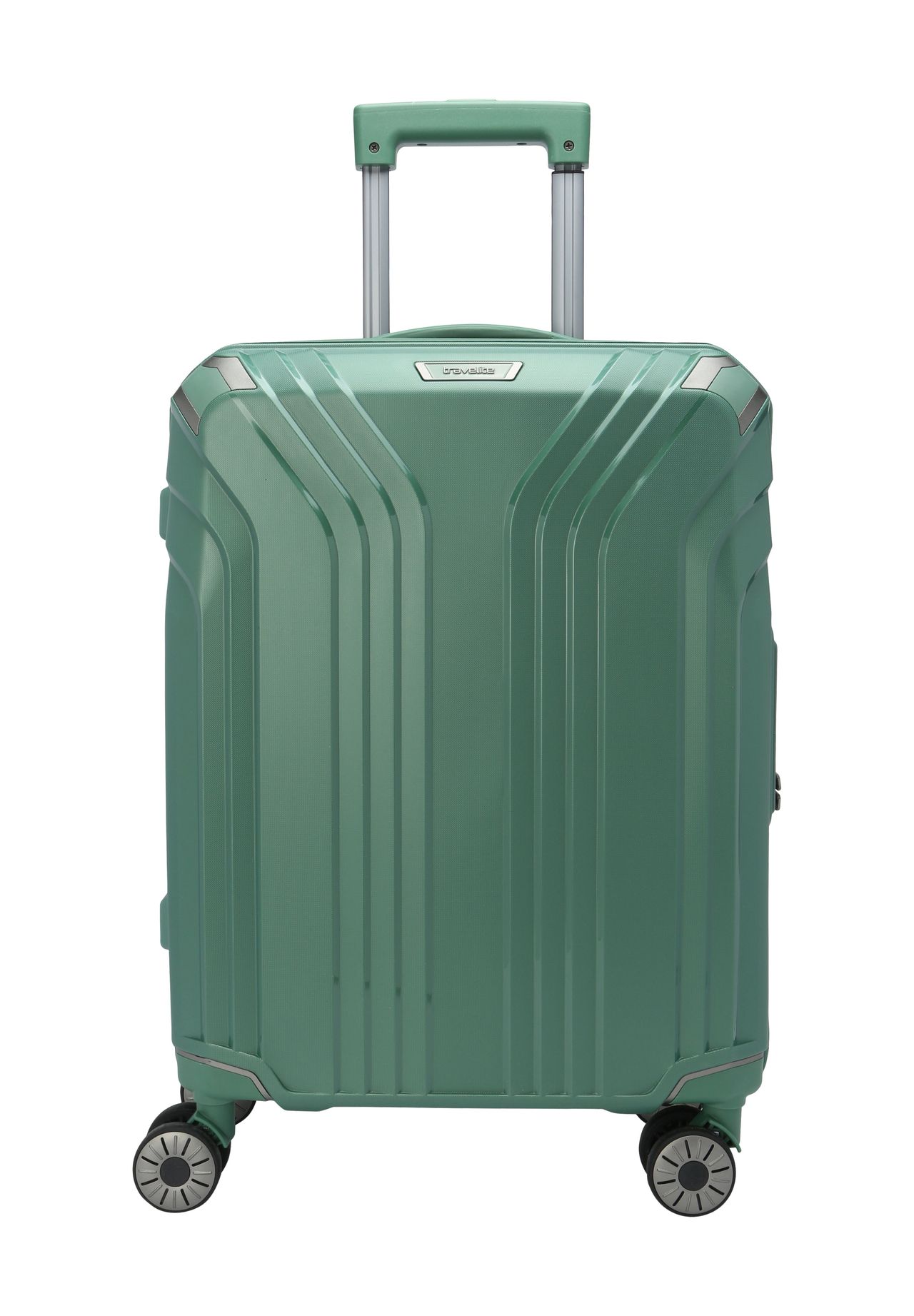 travelite ELVAA 4-Doppelrollen-Trolley, Hartgepäck, Emblem, TSA-Schloss ...