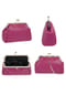 Cluty Abendtasche Echt Leder, Made In Italy Bild 2
