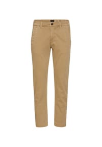 camel active - fleXXXactive® Chino Regular Fit aus Baumwollmix - Beige