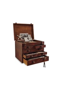 LOBERON - Tischsekretär Clearfield braun - braun