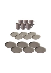 RitzenhoffAndBreker Tafelservice Jasper 18er Set - JASPER - grau