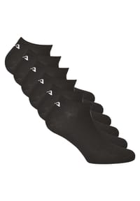 FILA - Unisex Sneaker Socken, 6er Pack - Invisible, kurze Socken, Logo (2x 3 Paar) - Blau