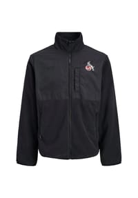 1. FC KÖLN - Fleecejacke Ankergasse, Stehkragen, für Herren - SCHWARZ