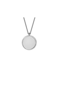 FOSSIL ELLIS - Fossil Damen-Halskette „Ellis“ aus Edelstahl mit Anhänger, JF04978040 - Silber