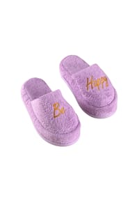 EGERIA® - Kuschel-Sliper "BeHappy" - GRÜN