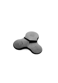 MICHELINO - Türstopper aus Kunststoff - Dreiseitig, rutschfest & bodenschonend, - Grau 10 × 12 × 1 cm