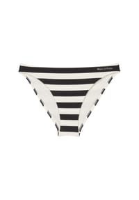 Marc O'Polo - Bikini-Slip, Logo-Detail, elastisch, für Damen - Q583 BLACK/CREAM