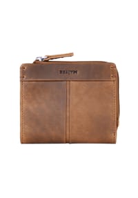 Maître Birkenfeld - Birkenfeld Alberta Geldbörse RFID Schutz Leder 11 cm - black