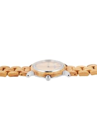 RAPTOR Raptor - Damen Quarz Armbanduhr Lenni - Mineralglas - braun-gold