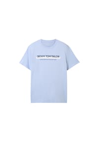 TOM TAILOR - T-Shirt Kurzarmshirt - 10668 SKY CAPTAIN