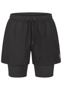 BENLEE™ - Herren Funktionsshorts schmale Passform OCARS - Black/Silver