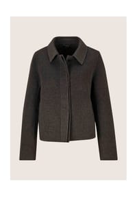 MADELEINE - Minimalistische Doubleface-Jacke - bleigrau / melange