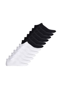 HUGO - Herren Sneakersocken, 12er Pack - Uni, Baumwollmischung, Logo - Schwarz