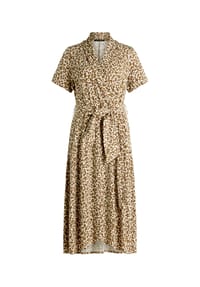 BETTY BARCLAY - Midikleid mit Volant - Beige/Khaki