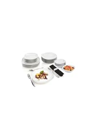 SÄNGER Porzellan Geschirrset Bilgola - Bilgola - Weiß - Kaffeetassen Set 12-teilig