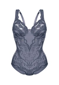 sassa - Body CLASSIC LACE - dusty grey