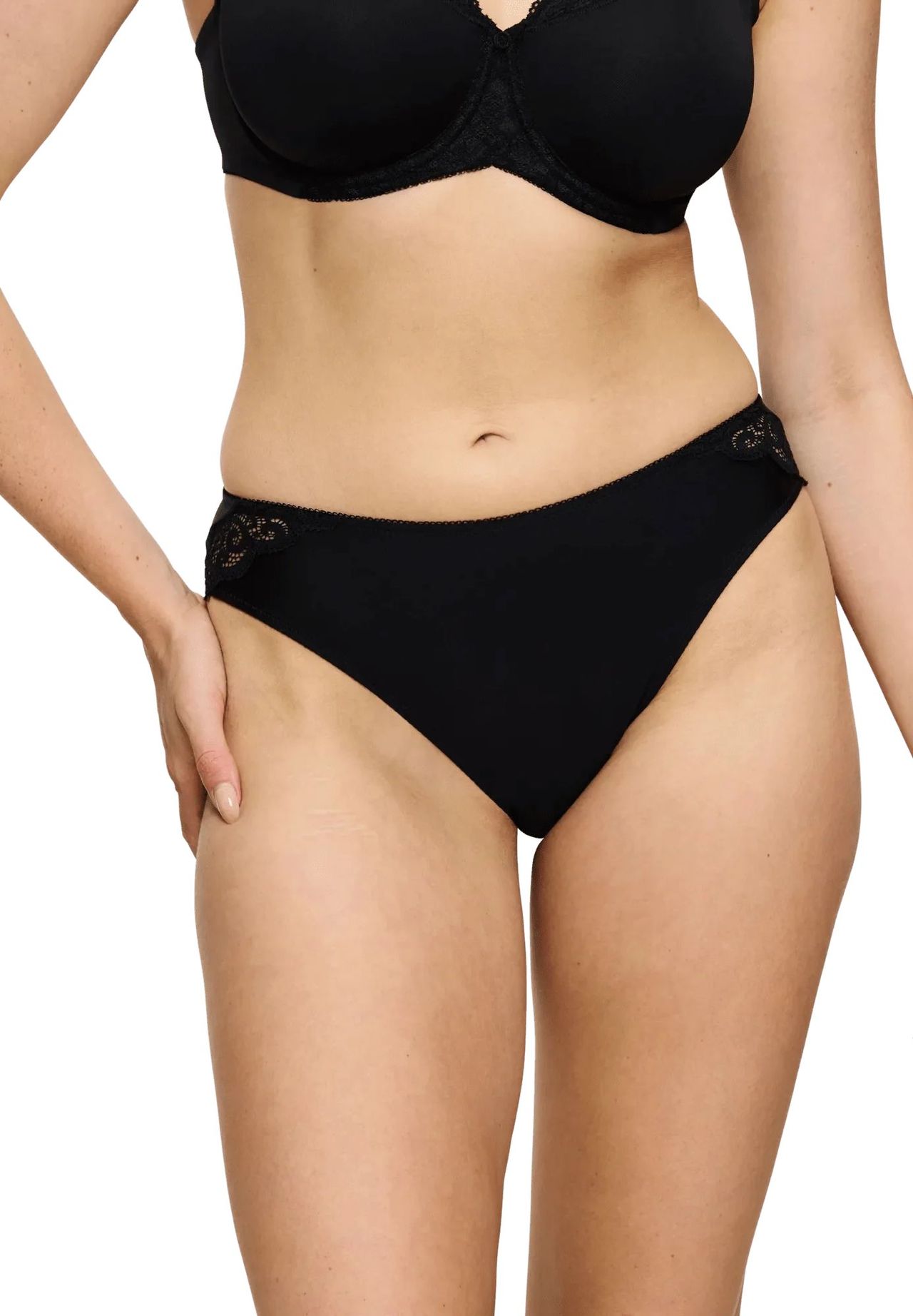 Triumph Amourette Taillenslip, Spitzen-Details, FüR Damen, Schwarz, 42
