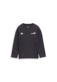 TOM TAILOR - Langarmshirt, Baumwolle, für Kinder - 11016 BERRY RED