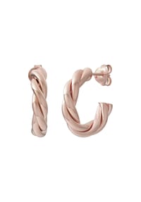 caї - Creole 925/- Sterling Silber - rot