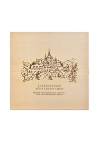 LAUENSTEIN CONFISERIE - Holz-Schatzkästchen 200g - 