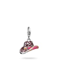 Thomas Sabo - Charm-Anhänger Cowboy-Hut - silberfarben, bunt
