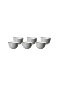 Ritzenhoff & Breker Müslischalen Doppio ø 14 cm 6er Set - DOPPIO - anthrazit