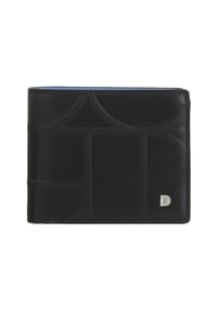 DuDu Up! - Up! Geldbörse RFID Schutz Leder 10.5 cm - black-bright yellow