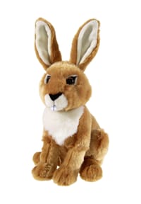 heunec® - Plüschtier „Feldhase“, 23 cm - hellbraun