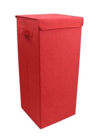 VCM. Wäschekorb | Stoff Wäschebox | Wäschetruhe | Maße ca. H. 70 x B. 30 x T. 30 cm | Stoffbox mit Deckel - Dreso L - VCM Dreso - Grün