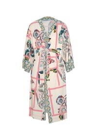 mey - Kimono Fragmented Garden, 3/4-lang, für Damen - 1737 ALMOND MILK